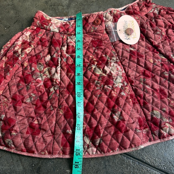 NWT 1,490$ 2017 Andreas Kronthaler Quilted Roses Skirt INSANE - Picture 6 of 13